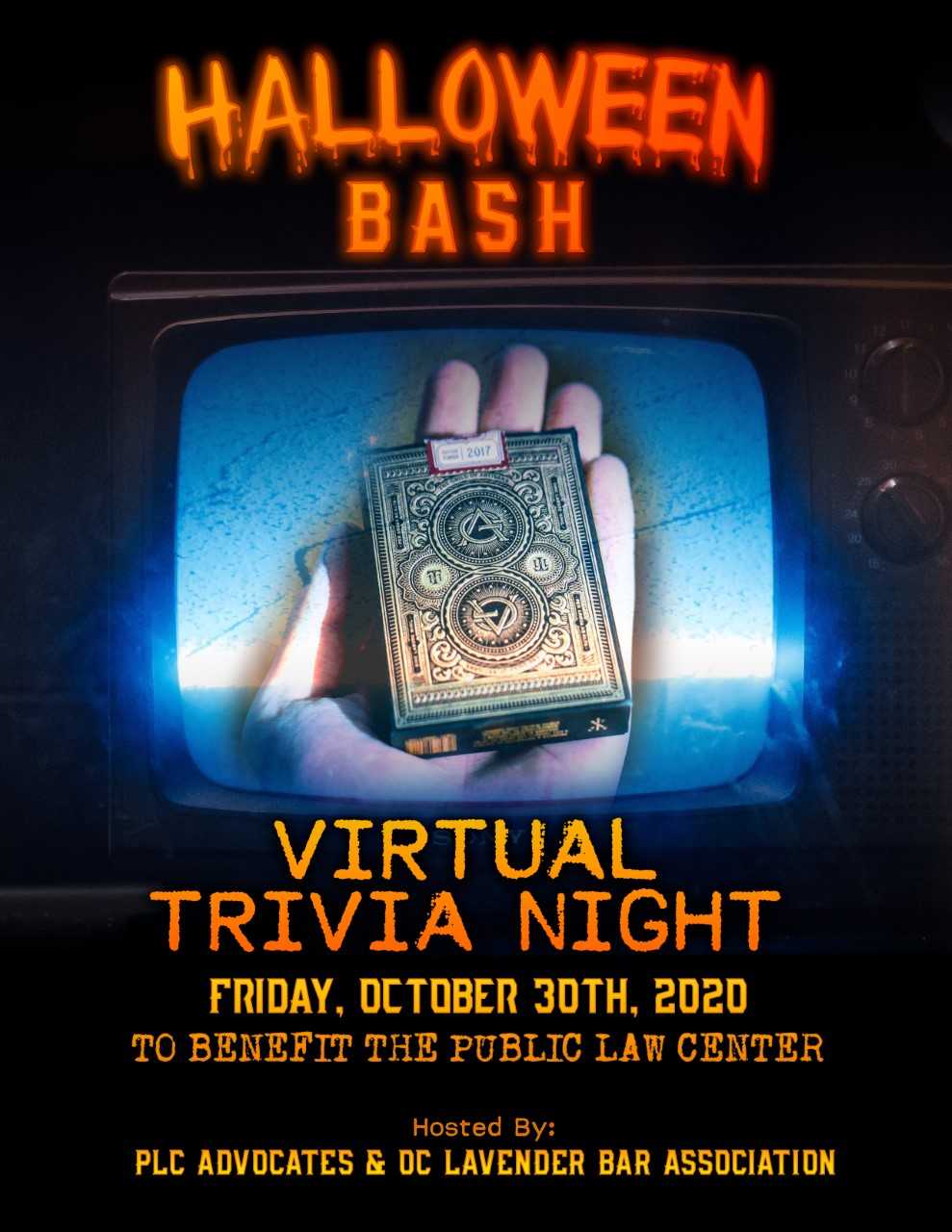 2020 Halloween Virtual Bash Halloween Bash Trivia Night
