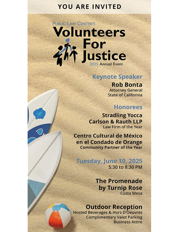Volunteers for Justice 2025